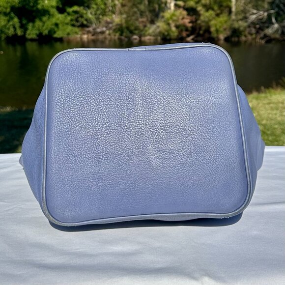 COACH Vintage 97 Sonoma Bucket Bag Periwinkle XL Slouchy Full Grain Leather 4927 - Picture 10 of 16